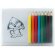 Pack de lápices de colores y dibujos merchandising Multicolour