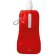 Botellas baratas Gates en pet antifugas 480ml personalizada rojo transparente