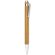 Bolígrafo automático de bambú con clip personalizado