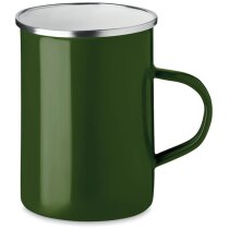 Taza metal con capa de esmalte Silver Taza metal con capa de esmalte Silver