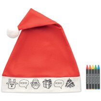 Gorro de Papá Noel para niños Bono Paint