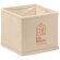 Caja almacenar peq. 220 gr/m² Kin Beige detalle 5