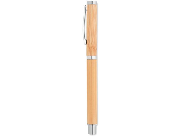 Bolígrafo de gel de bambú Cairo Madera detalle 4