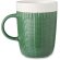 Taza cerámica 310 ml Knitty Verde