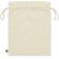 Bolsa ecológica 100% algodón orgánico Beige detalle 1