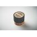 Altavoces rPET detalles en bambú Bool Negro detalle 4