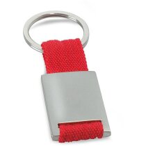 Llavero con chapa metal negro Llavero con chapa metal negro