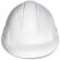 Antiestrés con forma de casco personalizado blanco