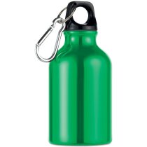 Botella de aluminio para excursiones personalizada negra Botella de aluminio para excursiones personalizada negra