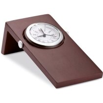 Reloj de sobremesa acabado caoba personalizado madera Reloj de sobremesa acabado caoba personalizado madera
