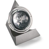 Reloj de sobremesa base de pirámide personalizado titanio Reloj de sobremesa base de pirámide personalizado titanio