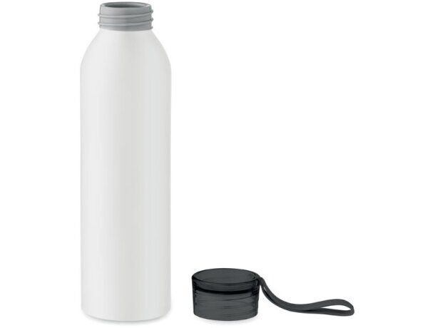 Botella de aluminio 600ml Napier Blanco/negro detalle 11