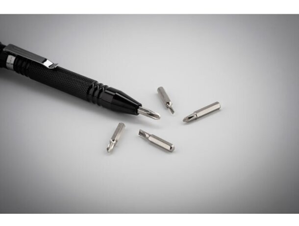 Linterna de aluminio Lampio Torch Negro detalle 3