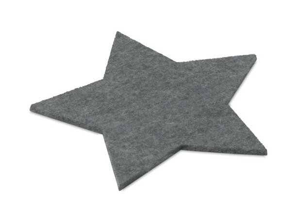 Juego de posavasos Starguard Gris claro detalle 2