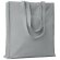 Bolsa de algodón asas largas reforzadas 140 g/m2 Portobello Gris claro