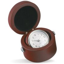 Reloj de sobremesa en caja de madera personalizado madera Reloj de sobremesa en caja de madera personalizado madera