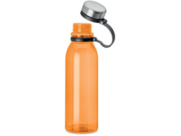 Botella de RPET 780 ml. Iceland Rpet Naranja transparente detalle 1