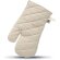 Manopla de cocina con asa para colgar 100% algodón orgánico Nevon Beige detalle 9