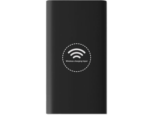 Powerbank corporativo de 8000 mah Vigor Negro detalle 2