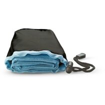 Toalla DRYE microfibra azul verde con bolsa nylon