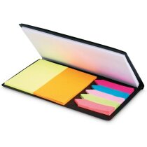 Conjunto adhesivos papel negro con separadores