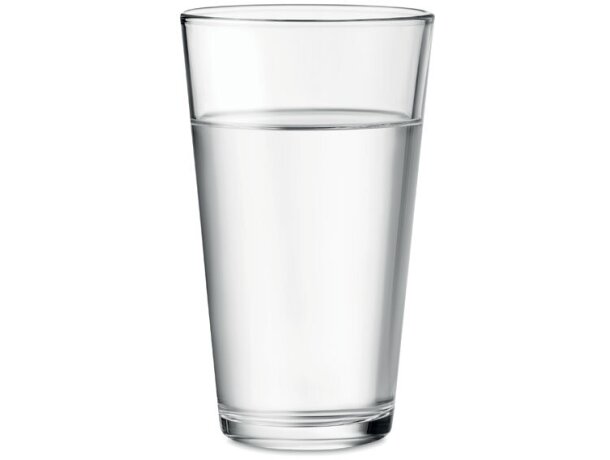 Vaso de cristal 300ml Rongo Violeta detalle 1