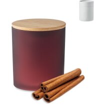 Vela Keops Medium bambú cristal 33 horas cera