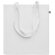 Bolsa asas largas algodón reciclado pre-consumo 140 g/m2 Zoco Colour Blanco
