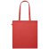 Bolsa algodón asas largas orgánico 180 g/m2 Onel Rojo detalle 5