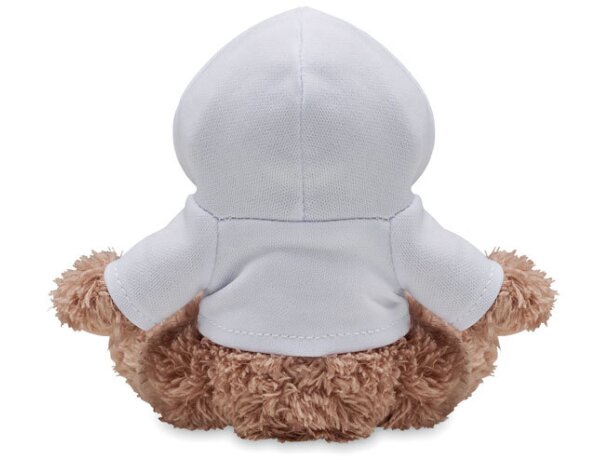 Peluche de perro Doggy Blanco detalle 1