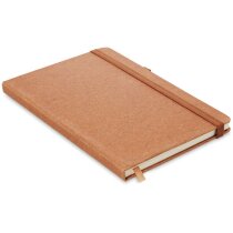 Libreta A5 de PU reciclada Baobab