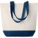 Bolsa de compra canvas Kleuren Bag Azul