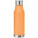 Botella de RPET 600 ml. Glacier Rpet Naranja transparente