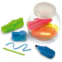conjunto de cinco subrayadores personalizado conjunto de cinco subrayadores personalizado