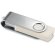 USB con clip metálico de 16GB Techmate+ Beige detalle 3