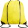 mochila con cordones surtido de colores personalizada amarilla