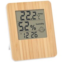 Suncity estación meteorológica bambú natural