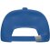 Gorra béisbol de alg. orgánico Bicca Cap Azul detalle 6