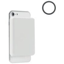 Cargador inalámbrico 15w bambú blanco Doubletic Cargador inalámbrico 15w bambú blanco Doubletic