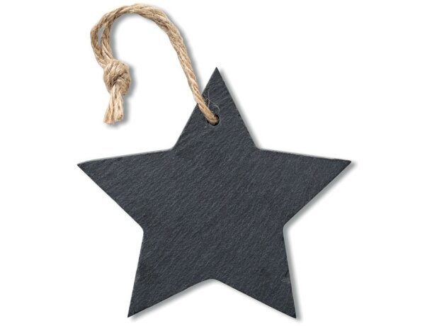 Colgante Slatestar con brillo único para iluminar tu estilo Negro detalle 4