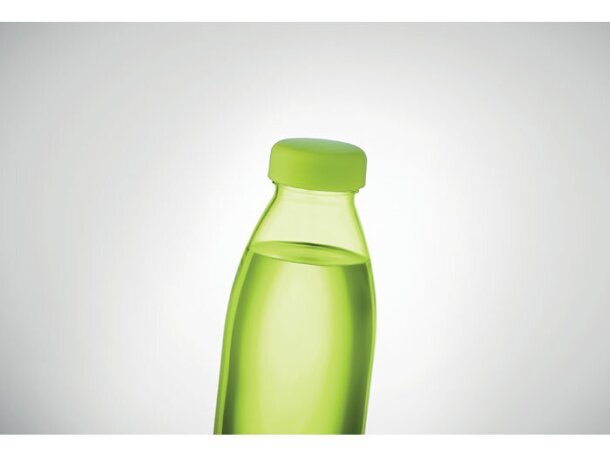 Botella RPET 550ml Spring Verde lima transparente detalle 35