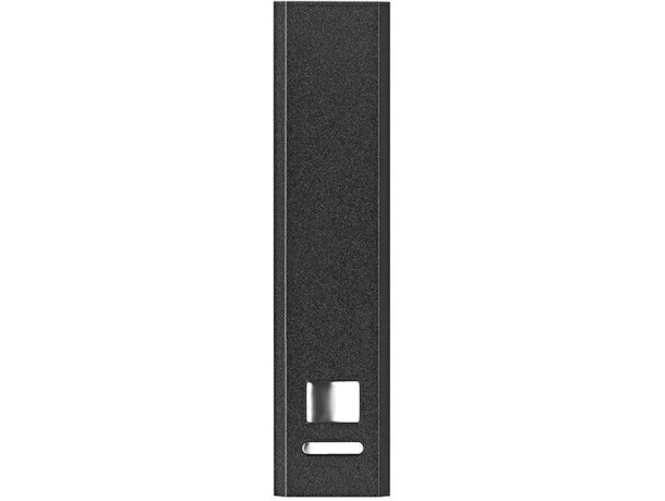 Power Bank de aluminio personalizado negro Power Bank de aluminio personalizado negro