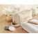 Neceser cremallera de canvas orgánico 220 g/m2 BIA Beige detalle 6
