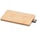 Memoria USB 16GB carcasa bambú Creditcard Plus detalle 1