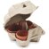 Ser de macetas 4 piezas de terracota Cress Beige detalle 2