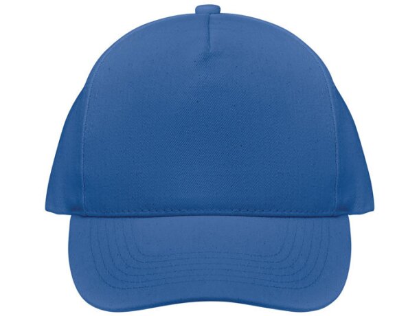 Gorra béisbol de alg. orgánico Bicca Cap Azul detalle 7