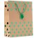 Bolsa regalo personalizada papel craft 250 g/m2 Sparkle Verde