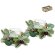 Set 2 porta velas de Navidad Moss detalle 1