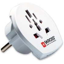 Adaptador universal de abs para Europa de 2 y 3 polos
