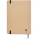Libreta con banda elastica para empresas cartón reciclado Everwrite Negro detalle 1